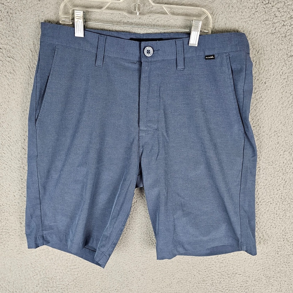 Travis Mathew Blue Men’s Flat Front Shorts